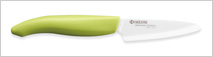 FK-075 WH-GR Paring Knife (3.0" Blade) (Green)