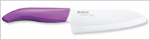 FK-140 WH-PU Santoku Knife (5.5" Blade) (Purple)