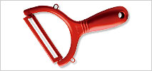 CWP-NRD Ceramic Blade Wide Peeler (Red)
