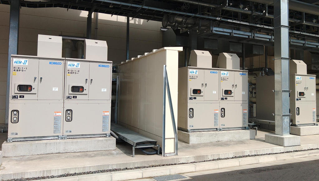 image: Kyoto Ayabe Plant: Exhaust heat recovery chiller