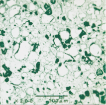 photo:Crystalline structure of ceramic