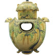 photo:Kyoto Ware Incense Burner with Multicolored Overglaze Paintings (Edo Period)