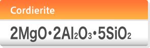 Cordierite (2MgO·2Al2O3·5SiO2)