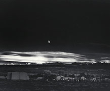 Photo:Moonrise, Hernandez, New Mexico(1941)