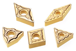 Image: Carbide inserts with new coating material CA025P