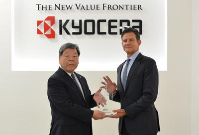 KYOCERA Named Among Derwent Top 100 Global Innovators by Clarivate Analytics