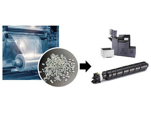 Establishment of the industry's first<sup>※1</sup> upcycling technology for multifunction products and printers