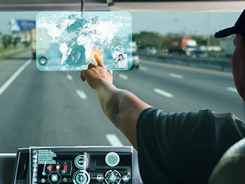 Photo: Next-generation automotive transparent display
