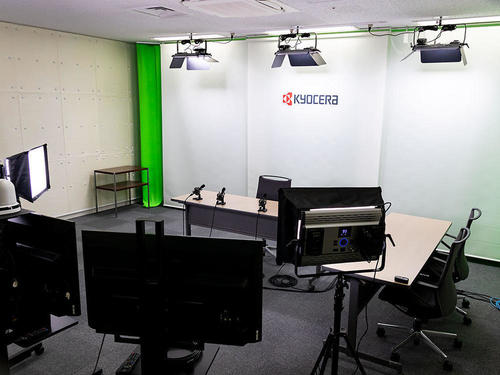 >Kyocera Establishes Broadcast Studio at Global Headquarters