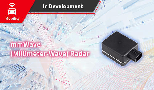 Kyocera's mmWave Radar device uses an ultra-high frequency radio wave