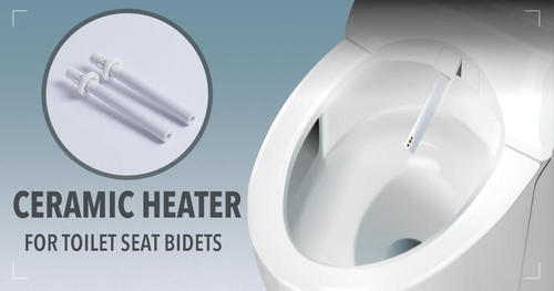 >Kyocera's high power density ceramic heaters are capable of heating bidet water rapidly