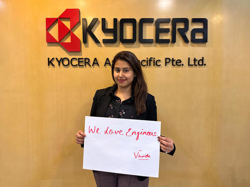 My Favorite Engineer Interview #45: Vrinda from  Kyocera Asia Pacific