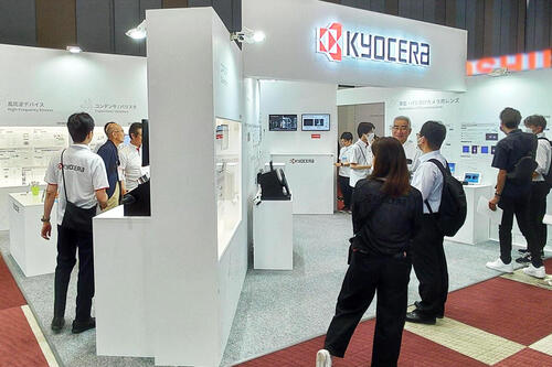 Kyocera's Booth at Automotive Engineering Exposition 2024