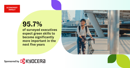 Kyocera Green Skills Survey Infographic