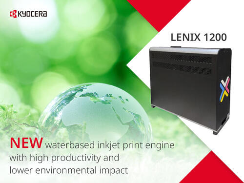 Kyocera's New LENIX 1200 Inkjet Engines