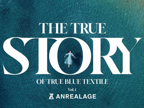 The True Story of True Blue Textile vol 1. ANREALAGE