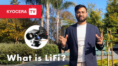 Kyocera Teaches: What is LiFi?