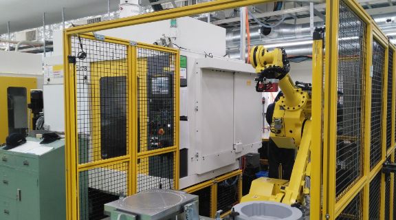 Robots were also introduced to the new model line