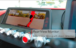 Parking assist rear view camera modules