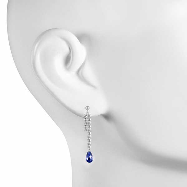 Blue Sapphire Earrings 03