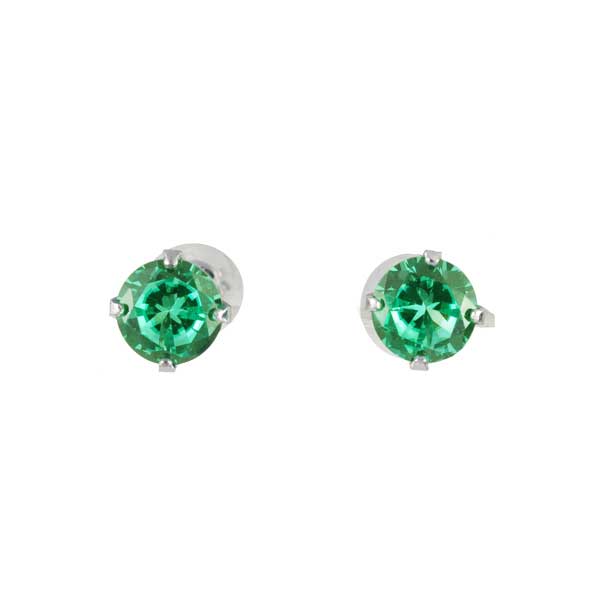 Green Chrysoberyl Earrings 01