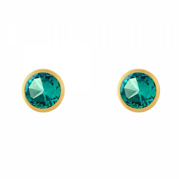Green Chrysoberyl Earrings 02