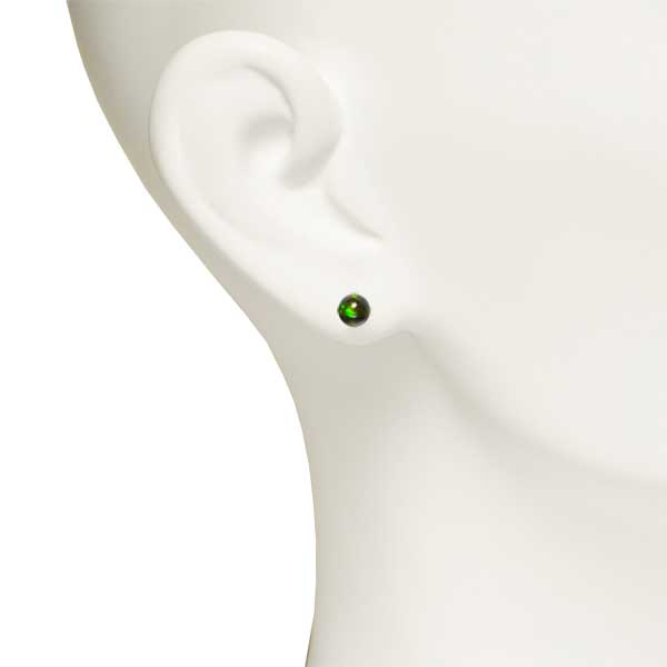 Black Opal Ceramic Earrings 01