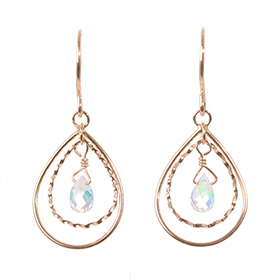 Water Opal Earrings 02