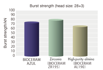 Burst strength (head size: 28+3)