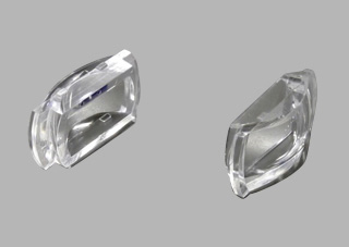 Aspherical plastic lenses