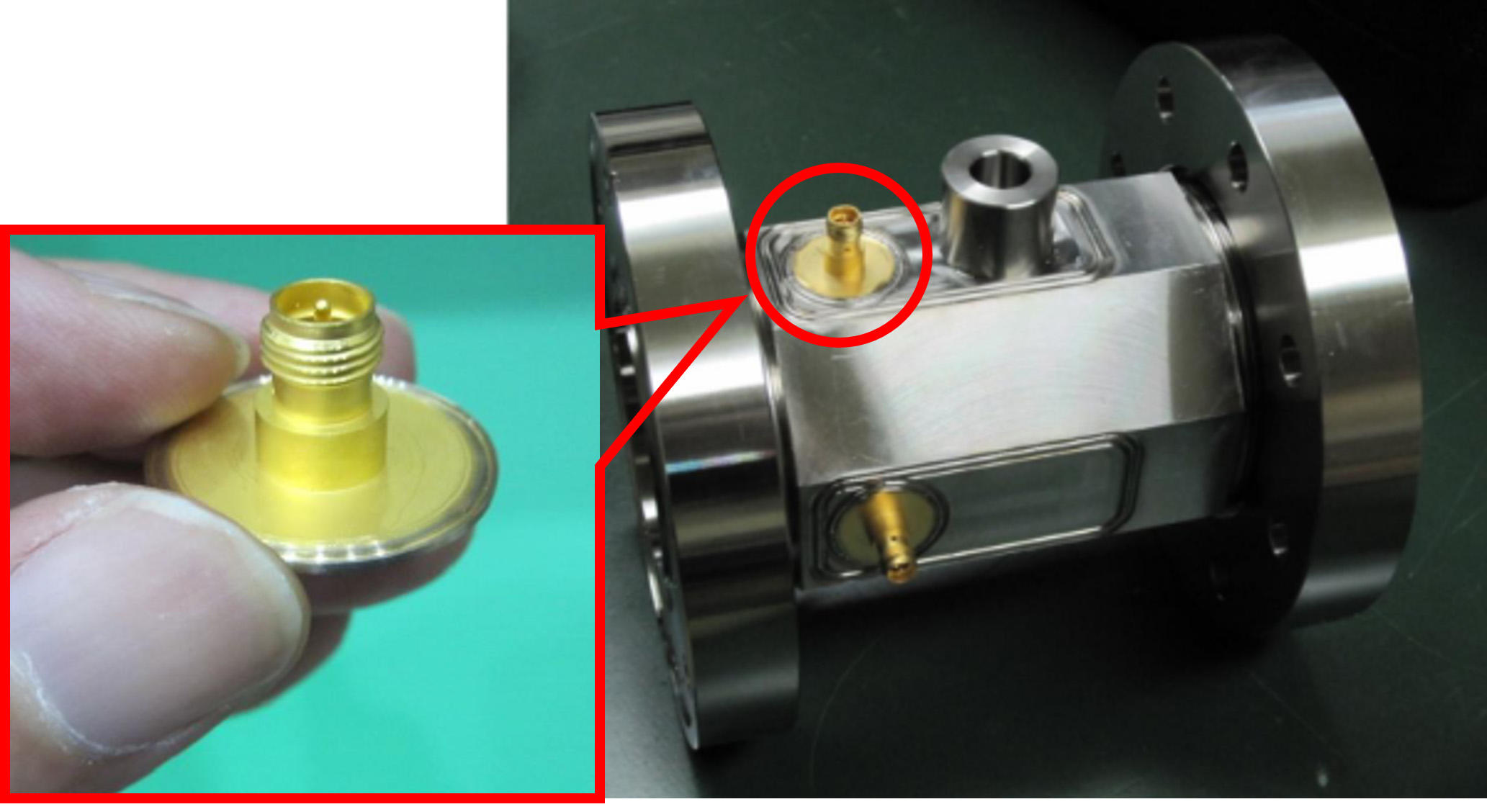 Beam positioning monitor (BPM) for particle accelerator