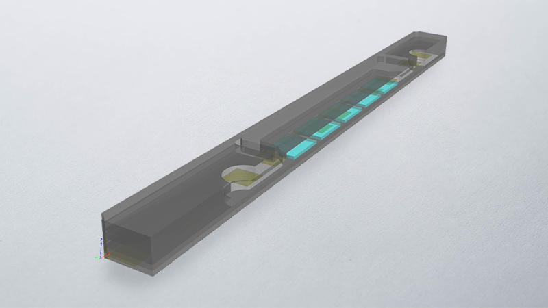 Microfluidic Packages for Gas-Sensing Devices