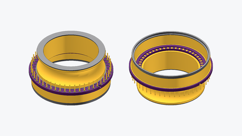 Ceramic Ring + Pin + Metal