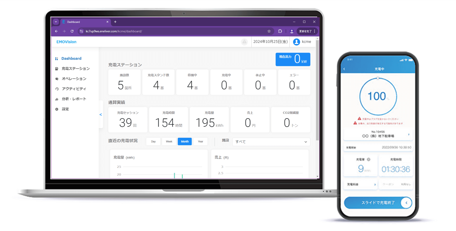 EMOVision (EV Charging Monitoring Platform)