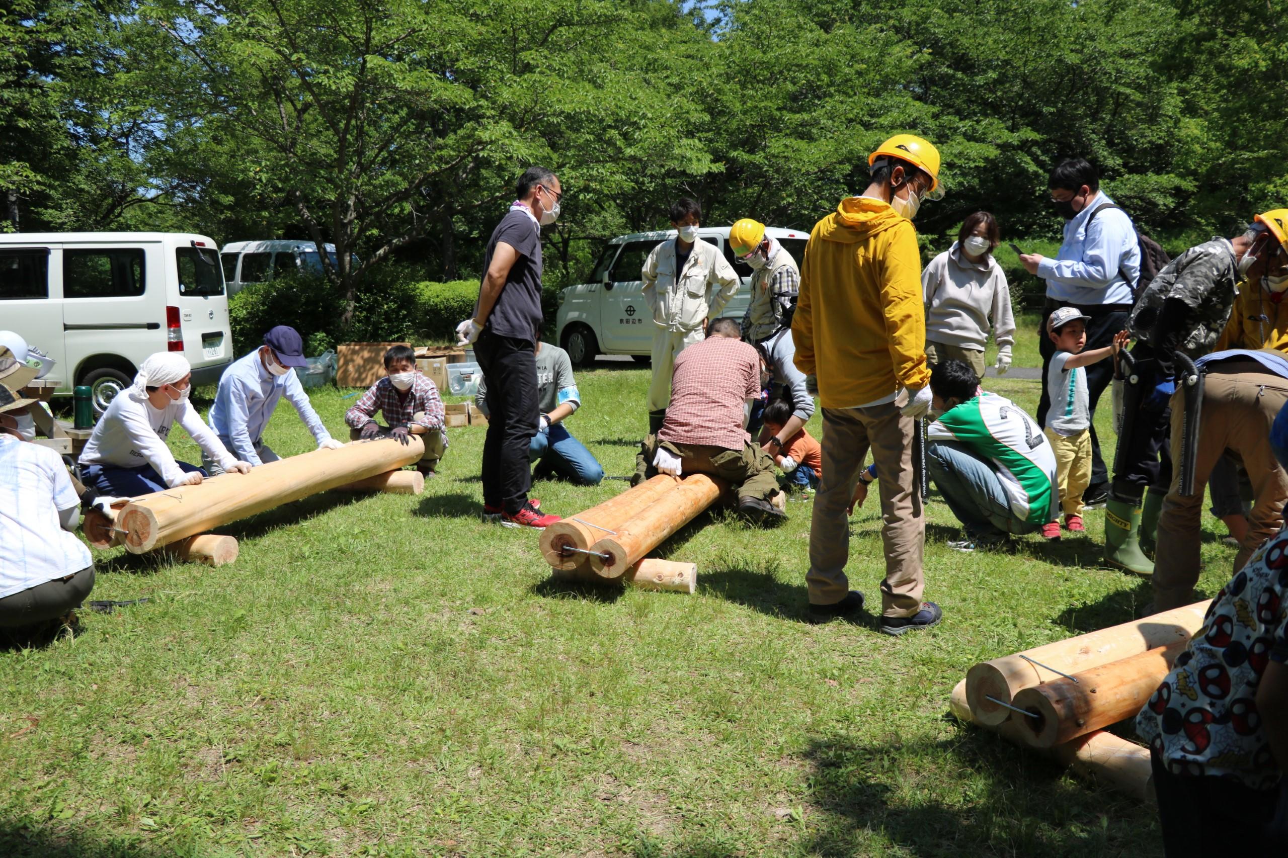 Making a bench