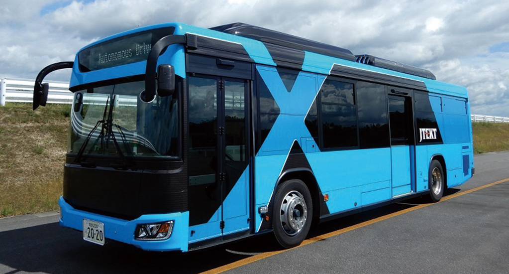 BRT self-driving bus (Image courtesy of JTEKT Corporation)