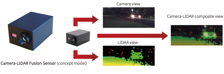 Camera-LIDAR Fusion Sensor
