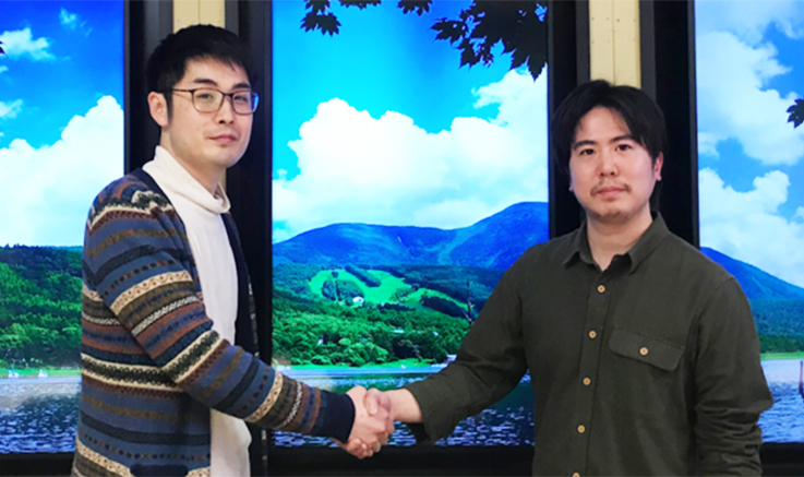 Secondments to venture companies (Kyocera employee on the left)