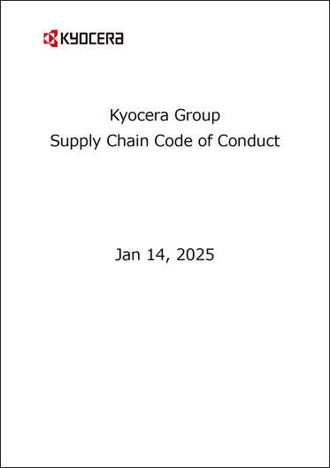 Kyocera Group Supply Chain Code of Conduct